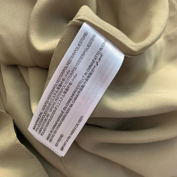 Keepsake the Label Cosmic Girl Ruffle Dress in Willow Tan Beige Green Size Small - Picture 11 of 11